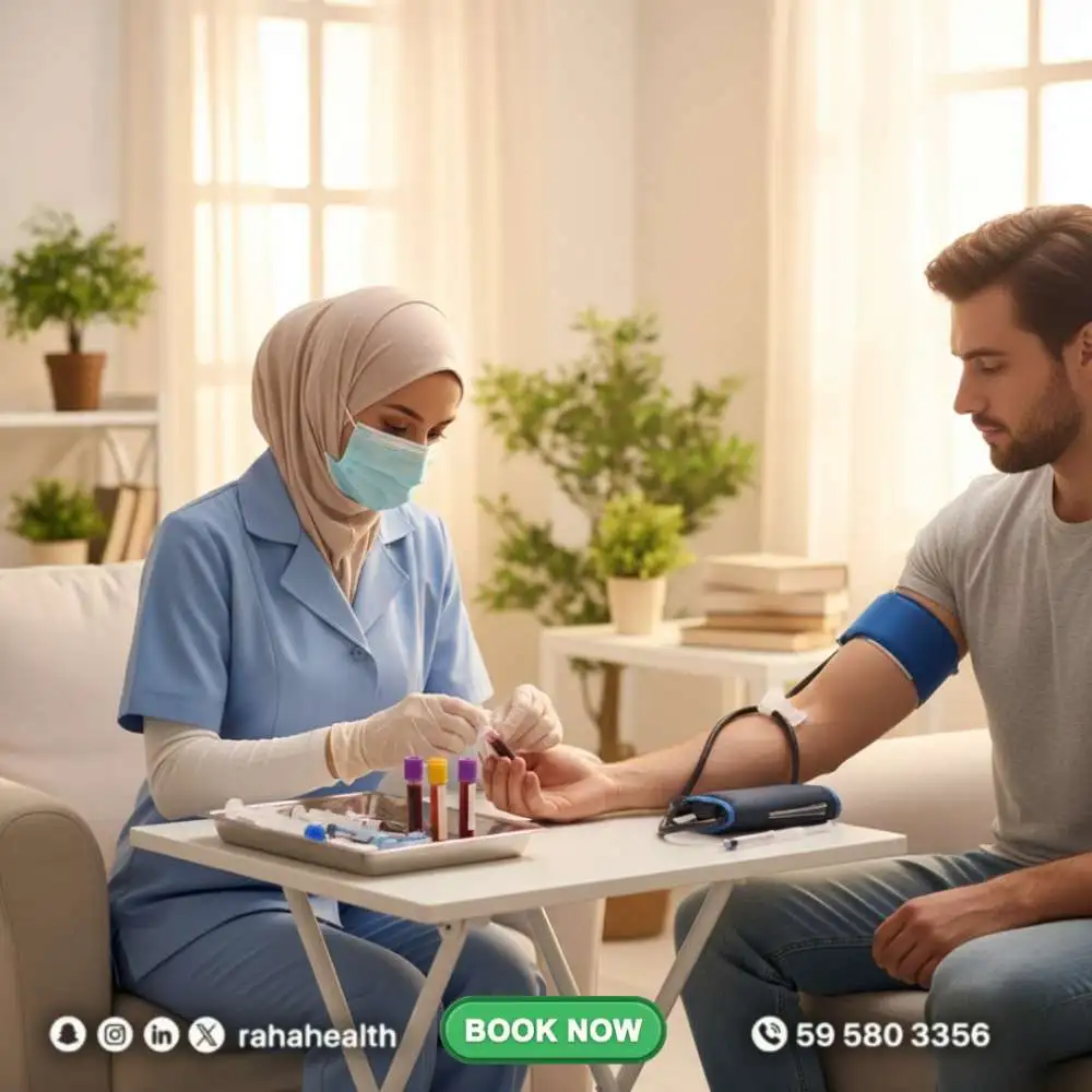 إمكانية الفحص في المنزل